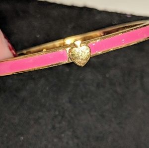 Kate Spade Thin Hinge Bangle Pink